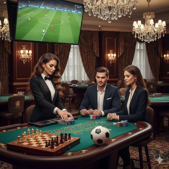 Casino Dealer Image